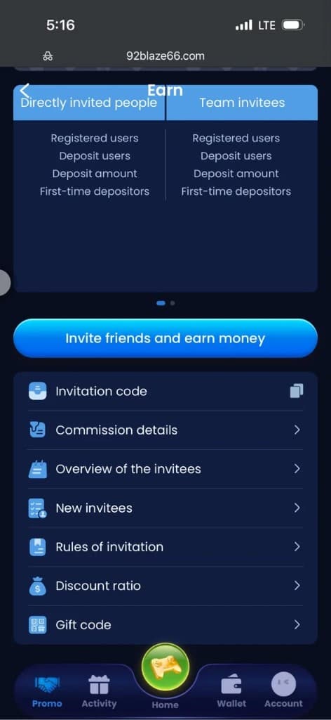 92 Blaze Invitations