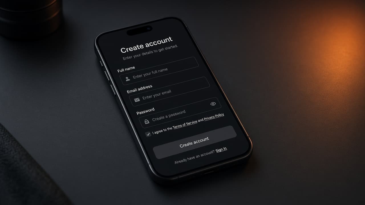 92 Blaze registration on mobile
